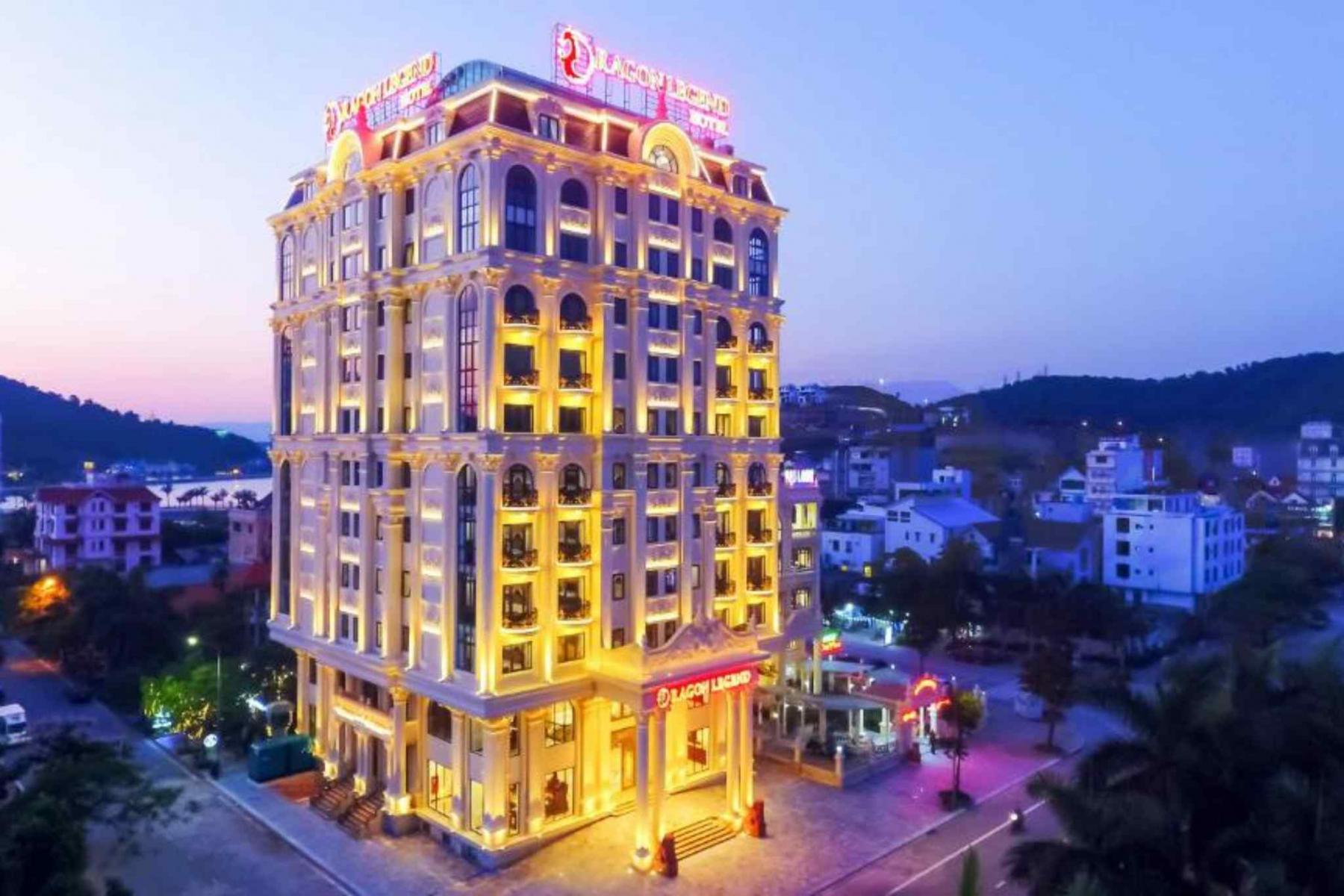 Không gian ngoại thất tại Dragon Legend Ha Long Hotel 